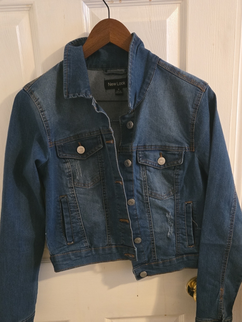 New Look Classic Denim Jacket in Blue